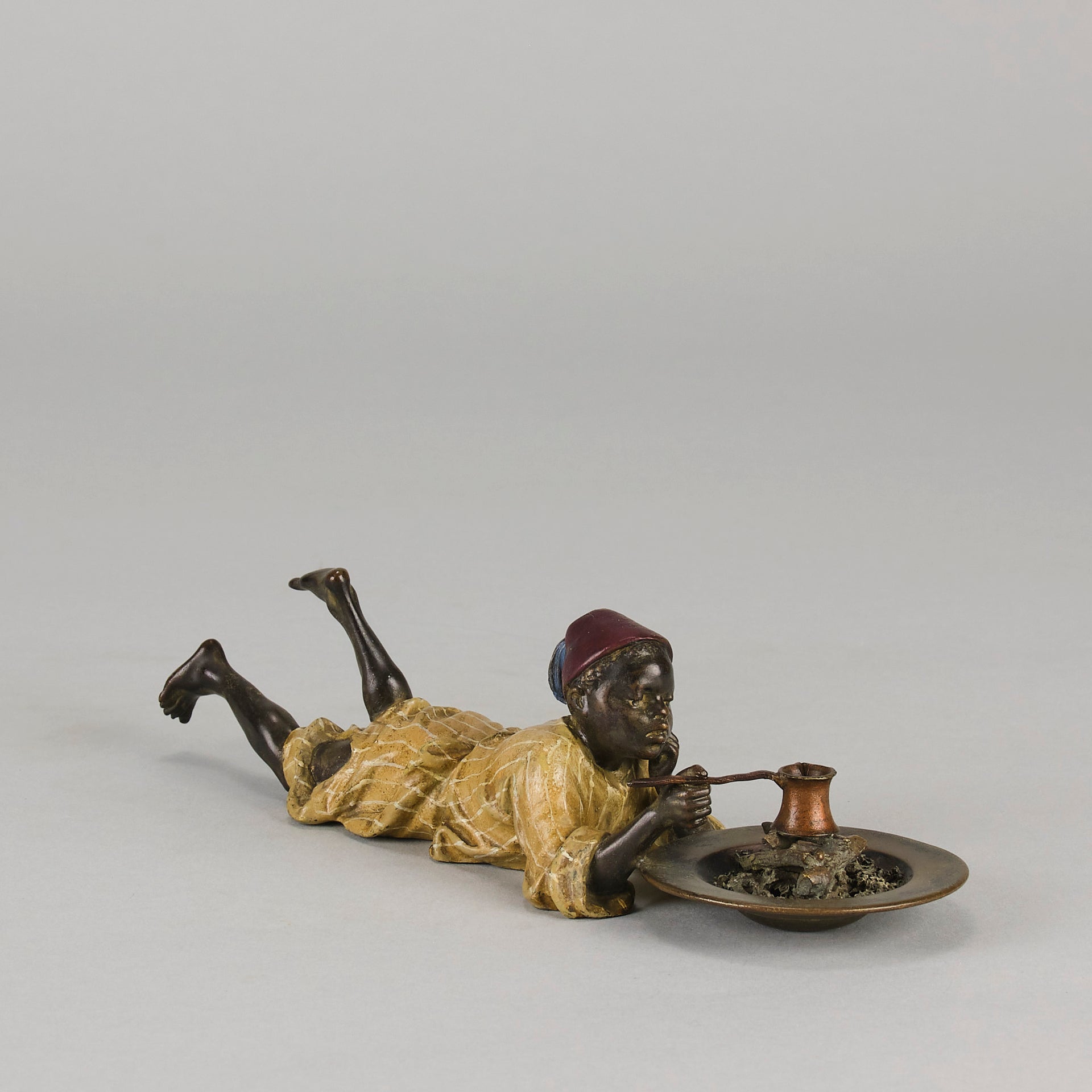 Vienna Bronze - Bergman Coffee Boy - Hickmet Fine Arts