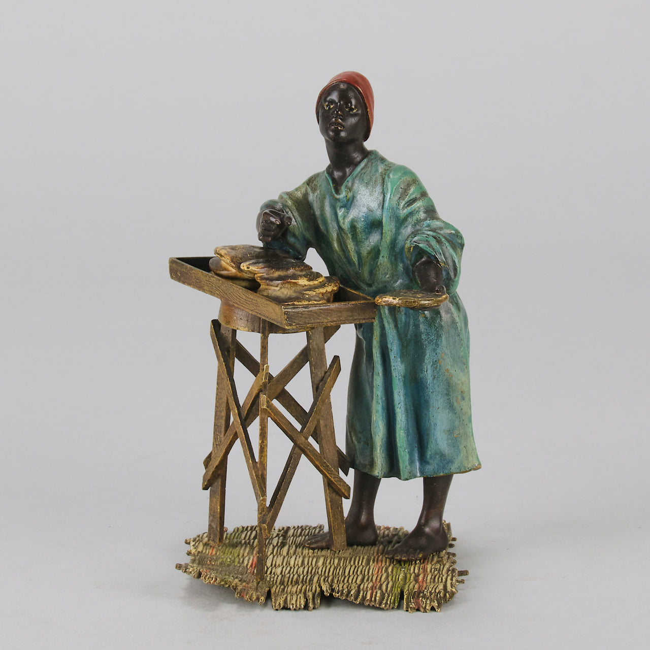 Bergman Bread Seller - Bergman Bronze - Hickmet Fine Arts
