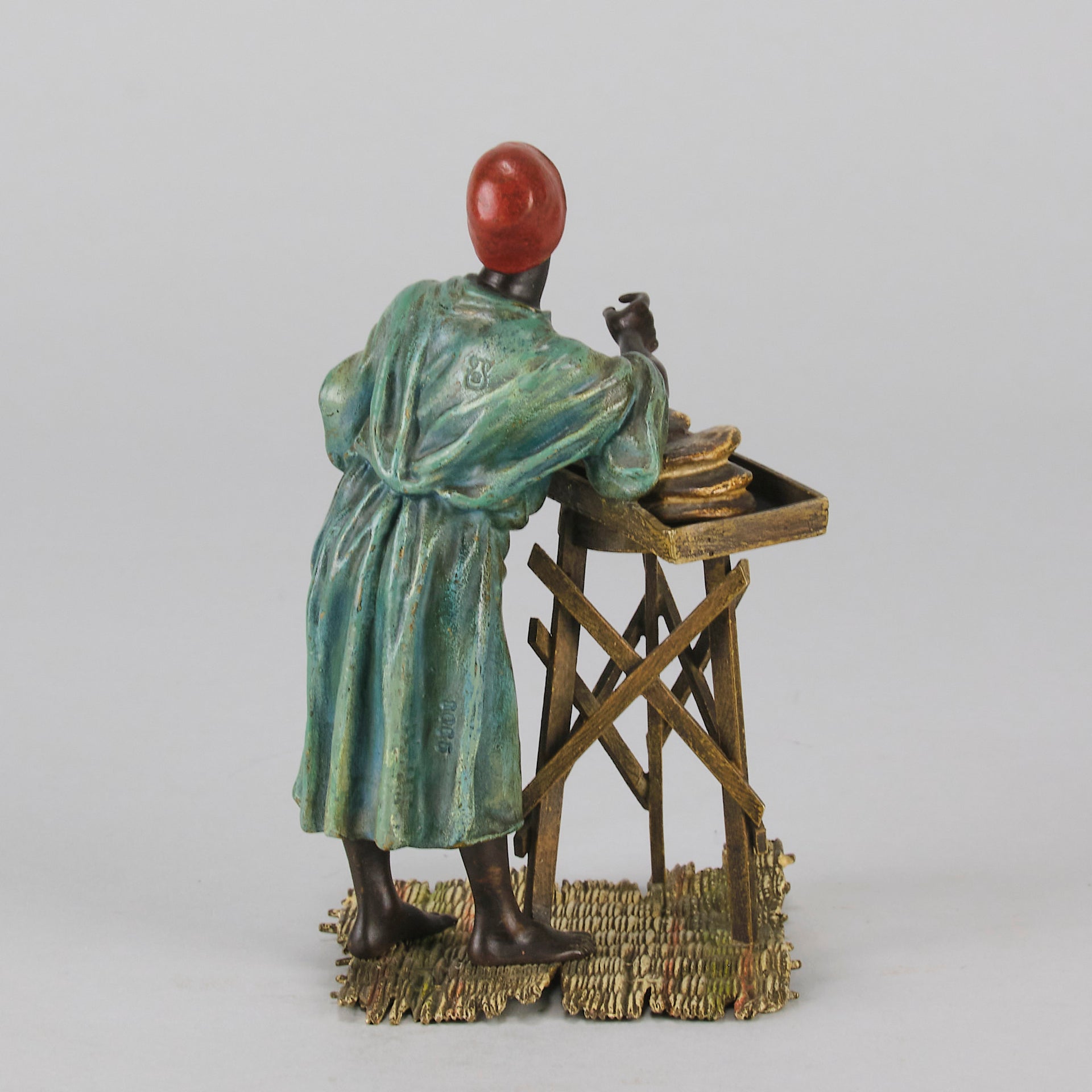 Bergman Bread Seller - Bergman Bronze - Hickmet Fine Arts