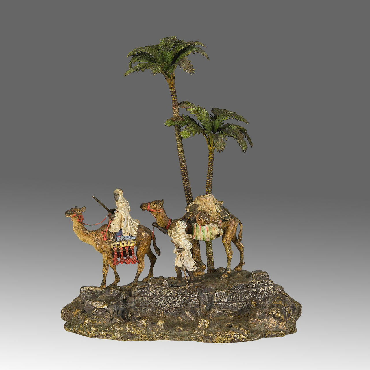 Bergman Camel Train - Bergman Bronze - Hickmet Fine Arts