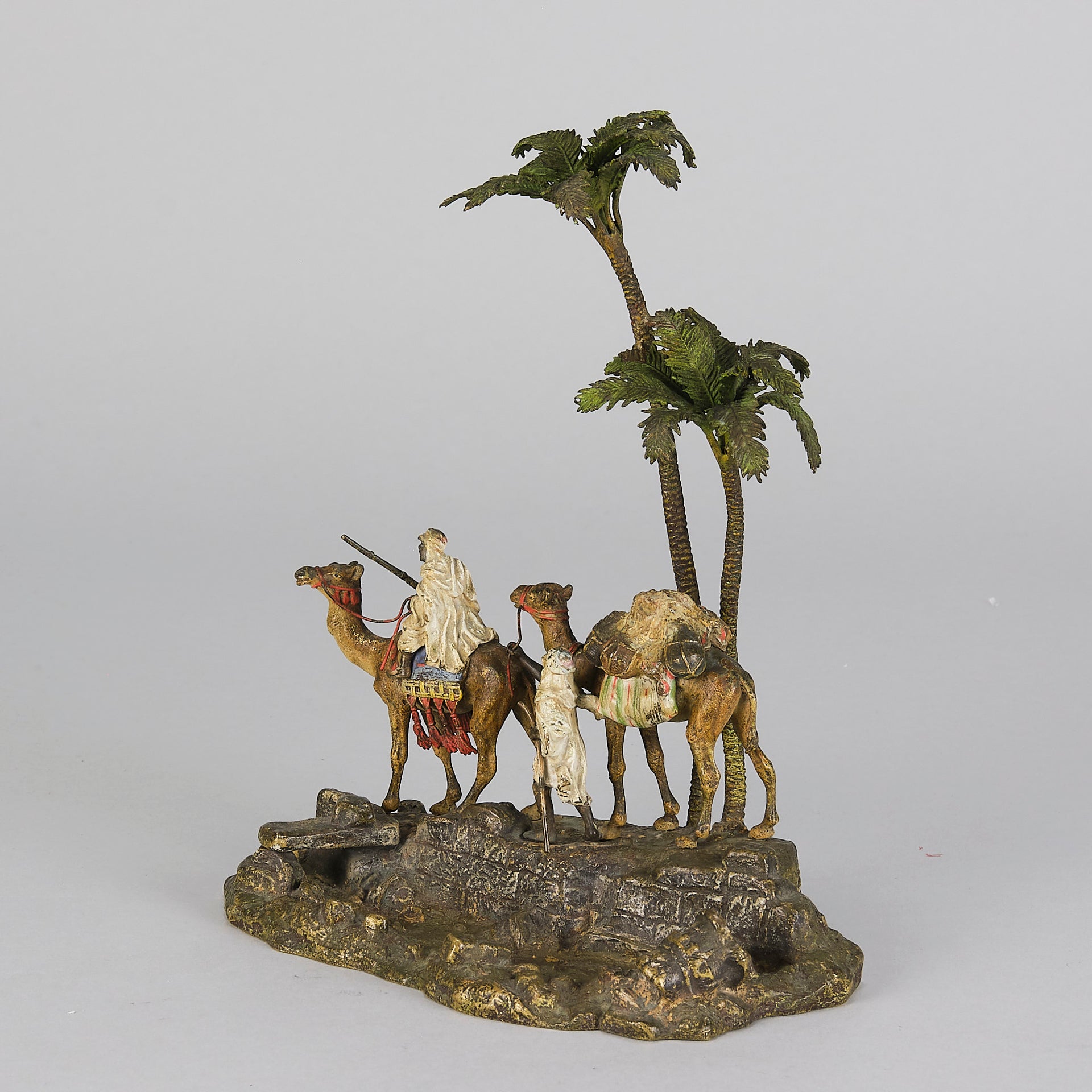 Bergman Camel Train - Bergman Bronze - Hickmet Fine Arts
