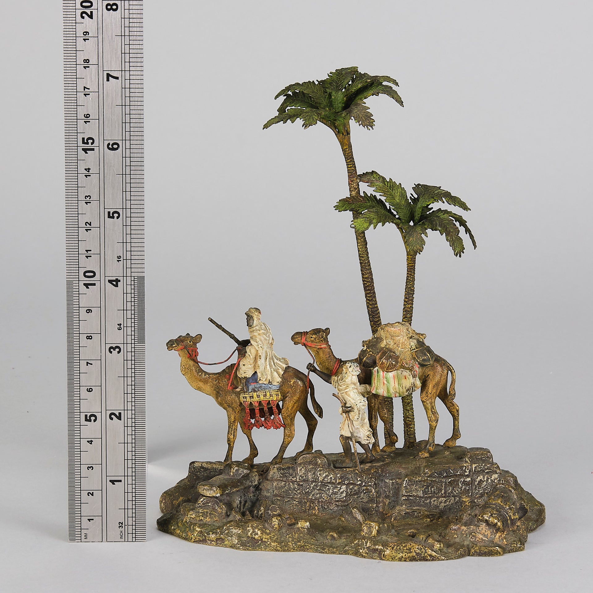 Bergman Camel Train - Bergman Bronze - Hickmet Fine Arts