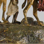 Bergman Camel Train - Bergman Bronze - Hickmet Fine Arts