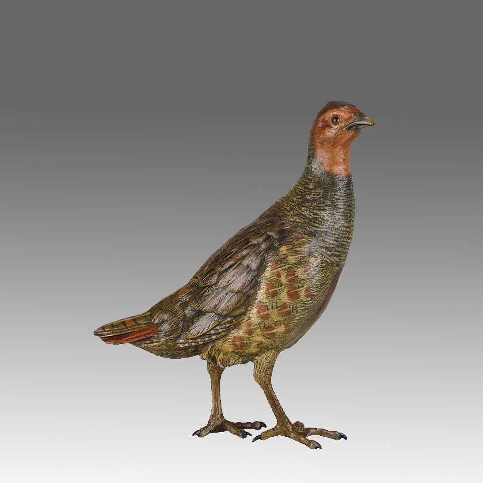 Bergman Partridge - Bergman Bronze - Hickmet Fine Arts