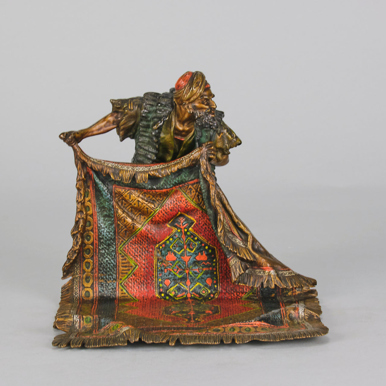 Bergman Carpet Seller - Bergman Bronze - Hickmet Fine Arts