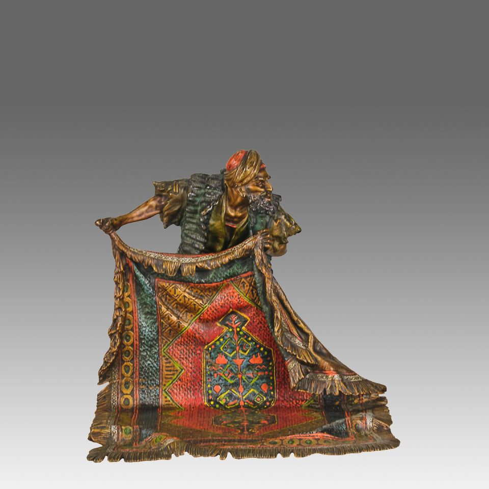 Bergman Carpet Seller - Bergman Bronze - Hickmet Fine Arts