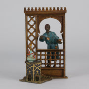 Bergman Coffee Seller - Antique Austrian Bronze - Hickmet Fine Arts