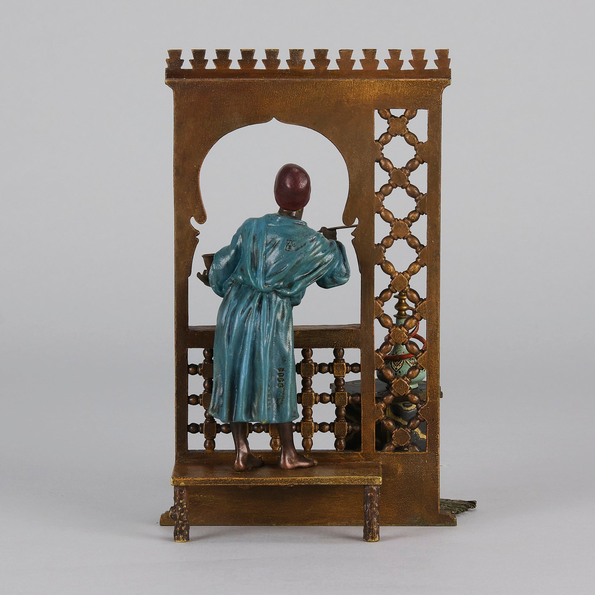 Bergman Coffee Seller - Antique Austrian Bronze - Hickmet Fine Arts