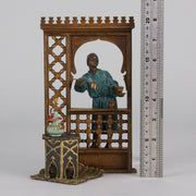 Bergman Coffee Seller - Antique Austrian Bronze - Hickmet Fine Arts