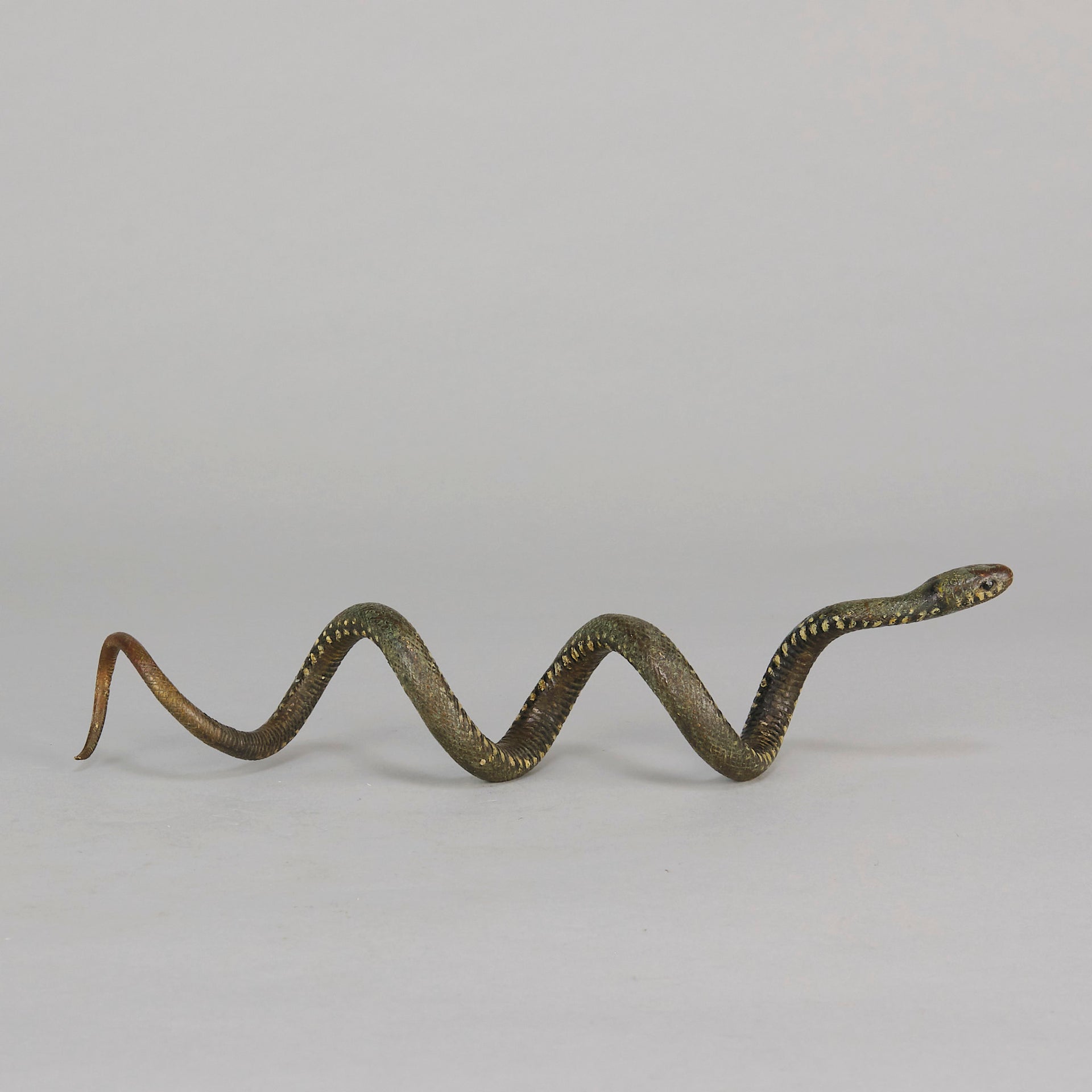 Bergman Snake - Bergman Bronze - Hickmet Fine Arts