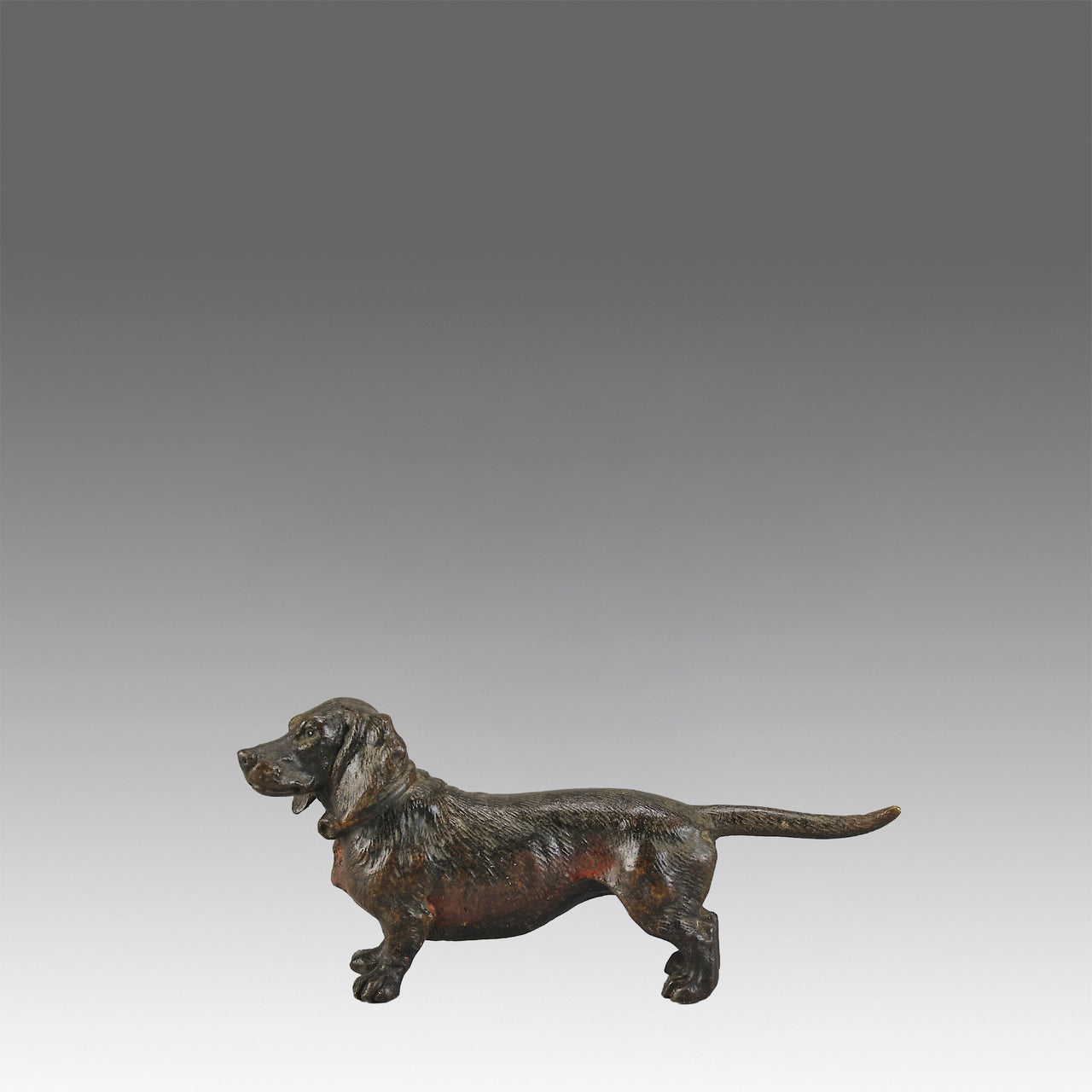 Bergman Dachshund - Bergman Austrian Bronze - Hickmet Fine Arts