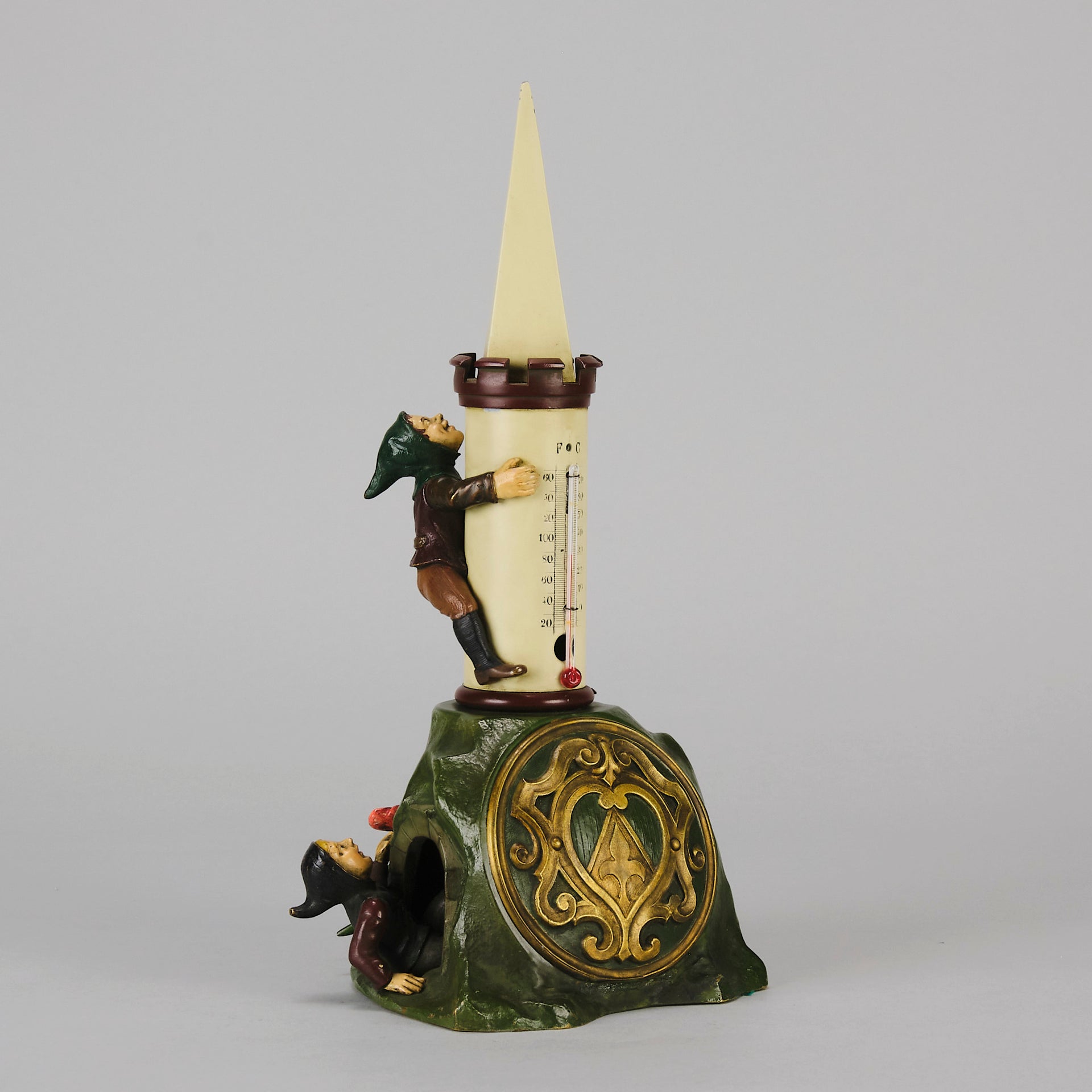 Bergman Thermometer - Bergman Bronze - Hickmet Fine Arts