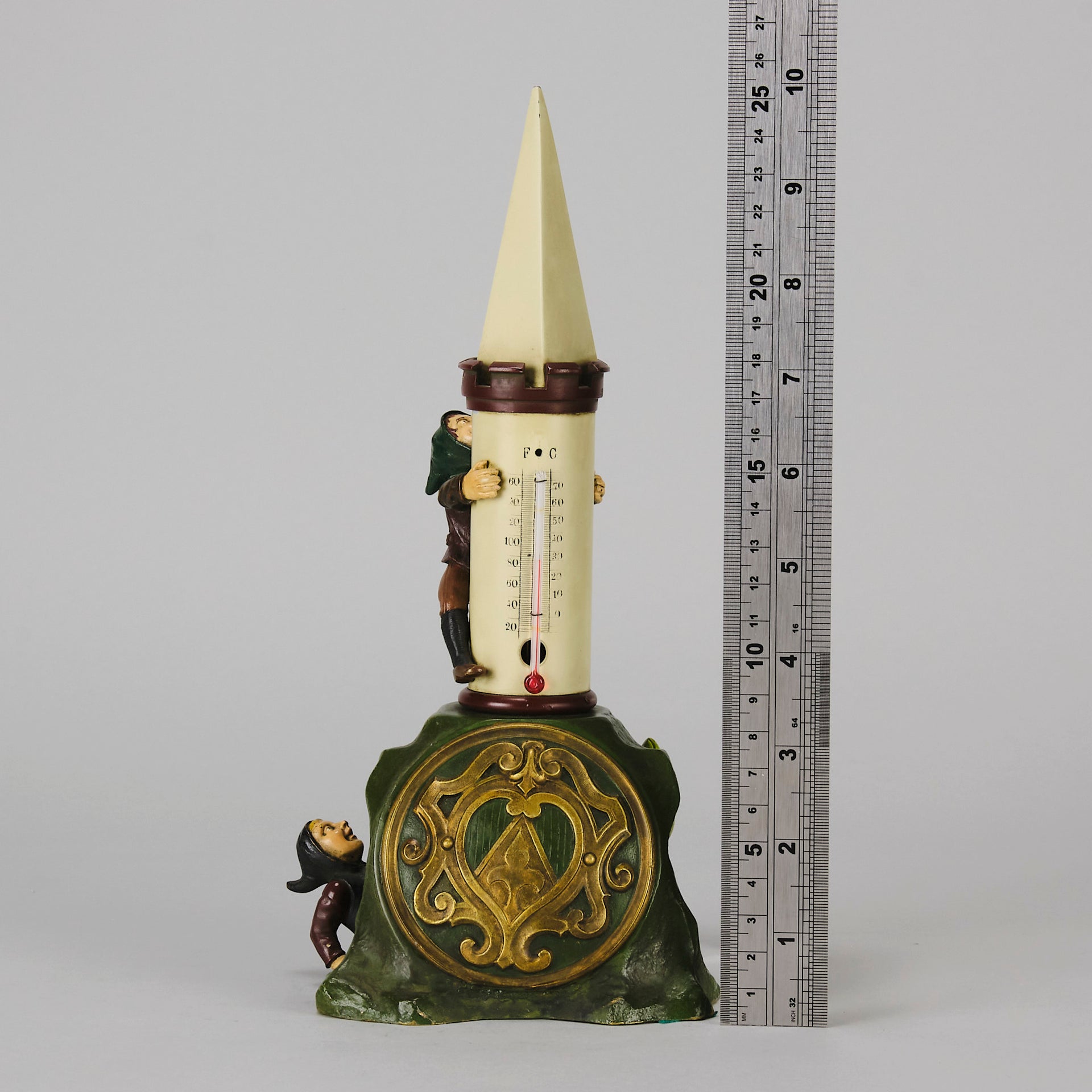 Bergman Thermometer - Bergman Bronze - Hickmet Fine Arts