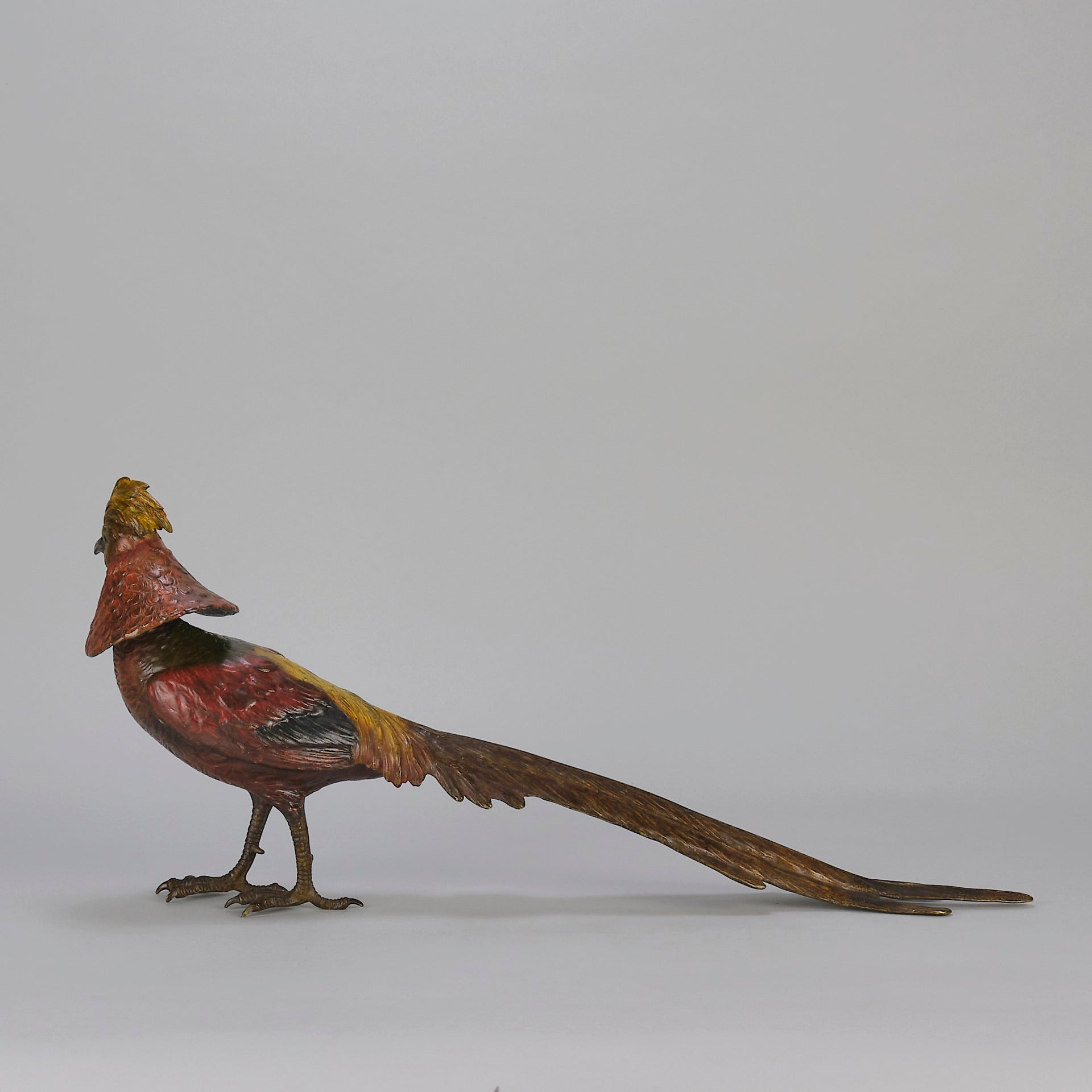 Golden Pheasant - Bergman Bronze - Hickmet Fine Arts