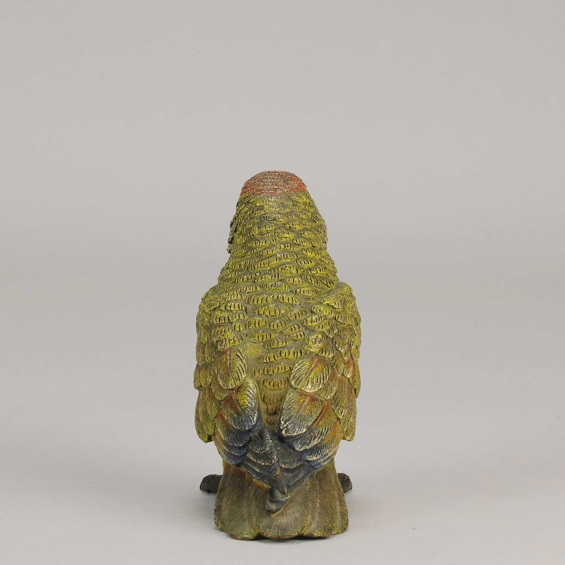 Bergman Green Parrot - Bergman Bronze - Hickmet Fine Arts