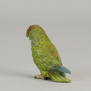 Bergman Small Green Parrot - Bergman Bronze - Hickmet Fine Arts