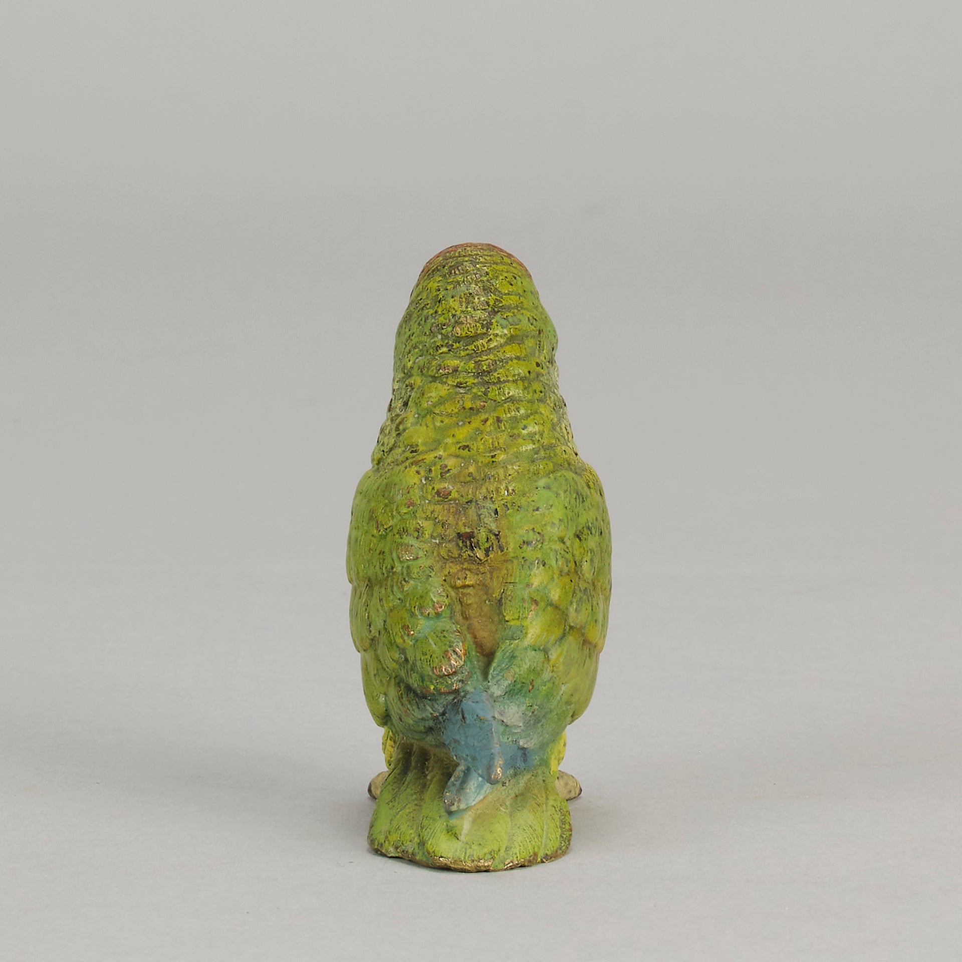 Bergman Small Green Parrot - Bergman Bronze - Hickmet Fine Arts