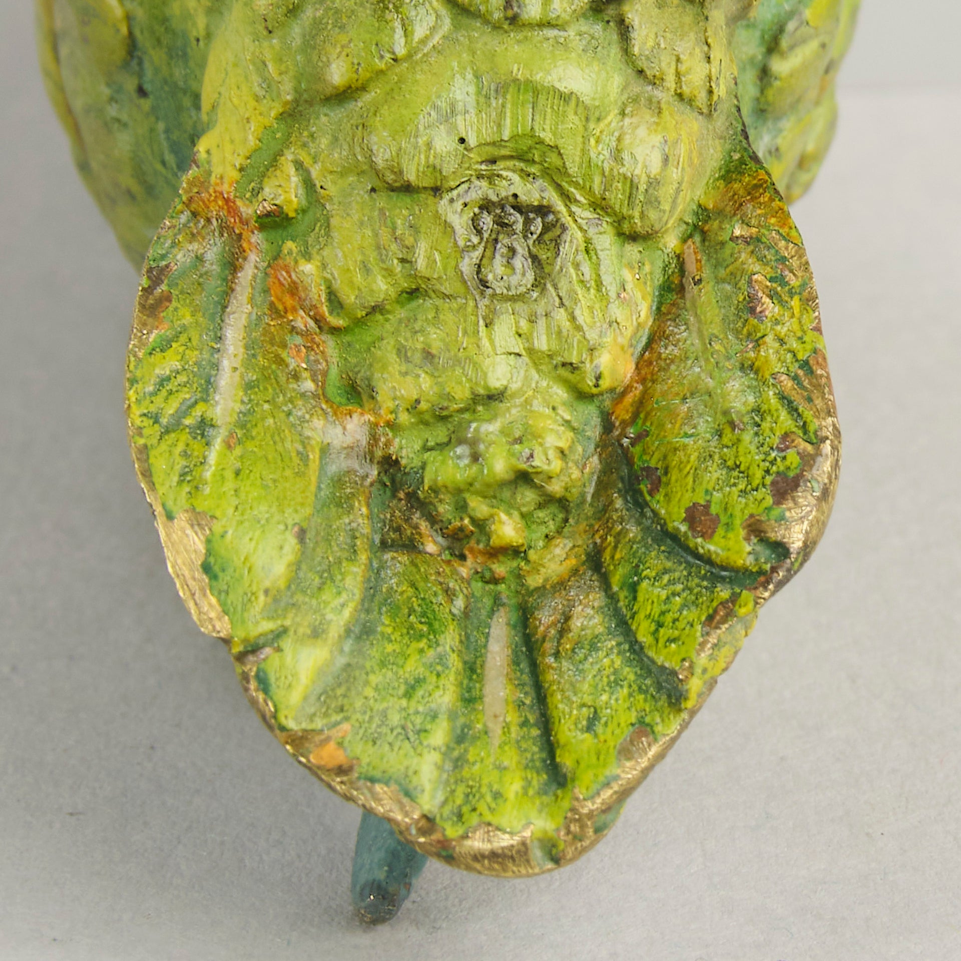 Bergman Small Green Parrot - Bergman Bronze - Hickmet Fine Arts