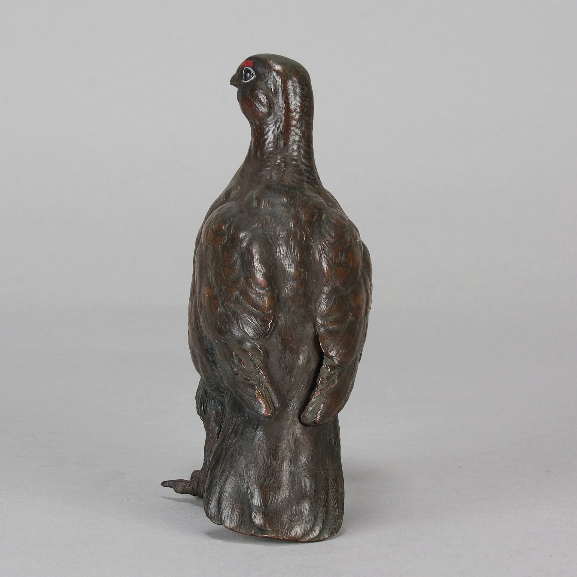 Bergman Grouse - Franz Bergman Bronze - Hickmet Fine Arts