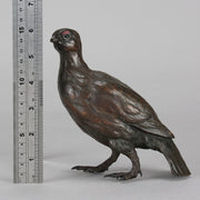 Bergman Grouse - Franz Bergman Bronze - Hickmet Fine Arts