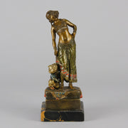 Bergman Harem Girl - Antique Austrian Bronze - Hickmet Fine Arts
