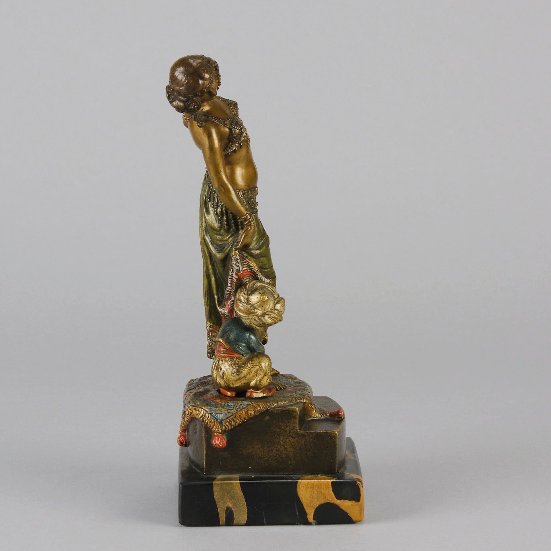Bergman Harem Girl - Antique Austrian Bronze - Hickmet Fine Arts