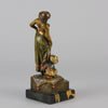 Bergman Harem Girl - Antique Austrian Bronze - Hickmet Fine Arts