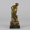 Bergman Harem Girl - Antique Austrian Bronze - Hickmet Fine Arts