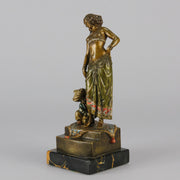 Bergman Harem Girl - Antique Austrian Bronze - Hickmet Fine Arts