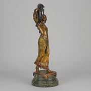 Bergman Harem Girl & Puma - Bergman Bronze - Hickmet Fine Arts