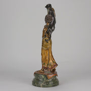 Bergman Harem Girl & Puma - Bergman Bronze - Hickmet Fine Arts