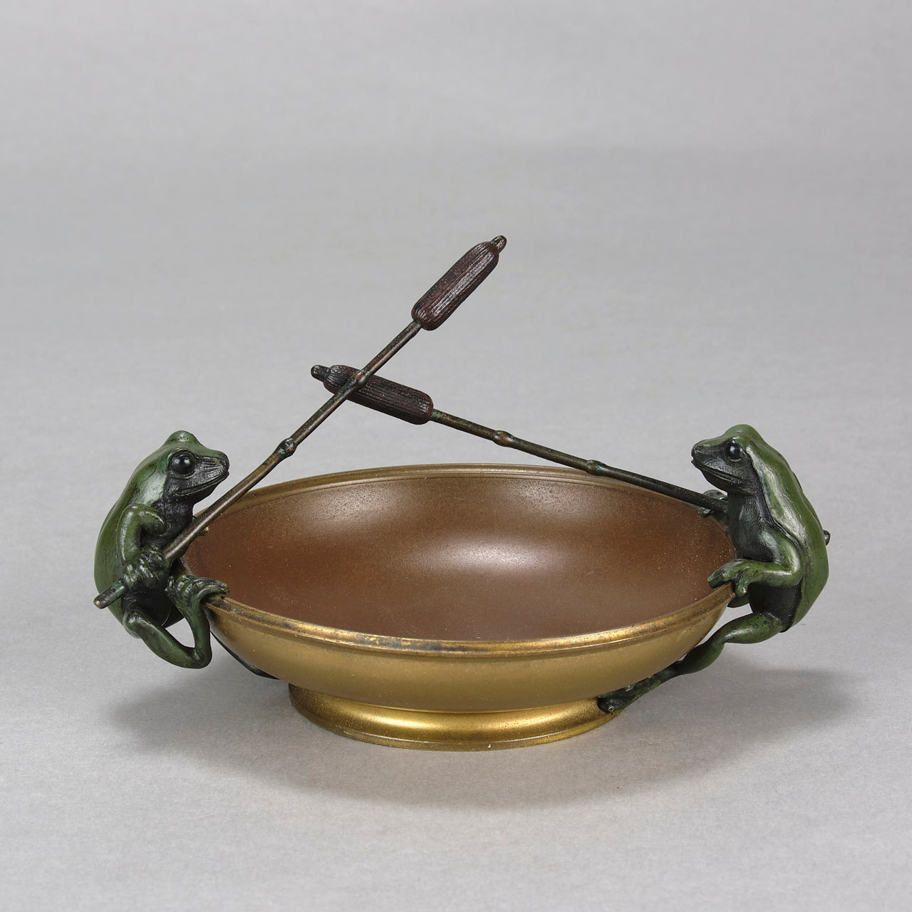 "Jousting Frogs" by Franz Bergman