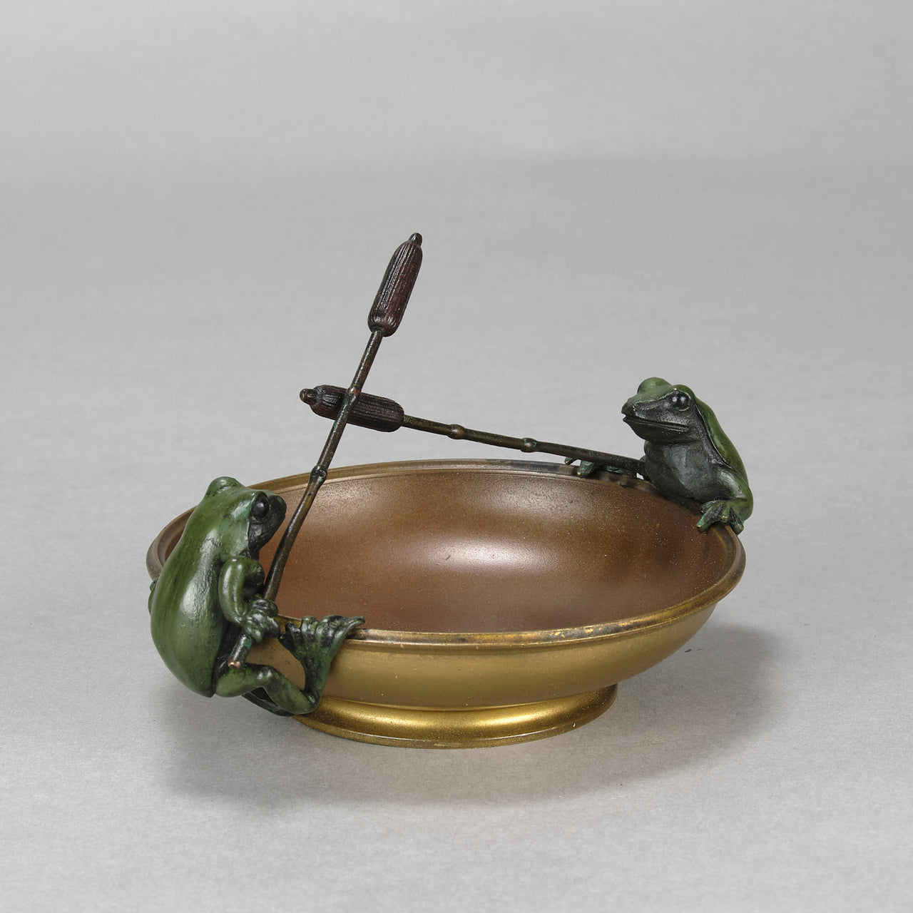 "Jousting Frogs" by Franz Bergman