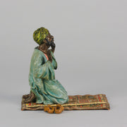 Man Praying bronze by Bergman