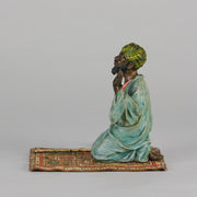 Man Praying bronze by Bergman