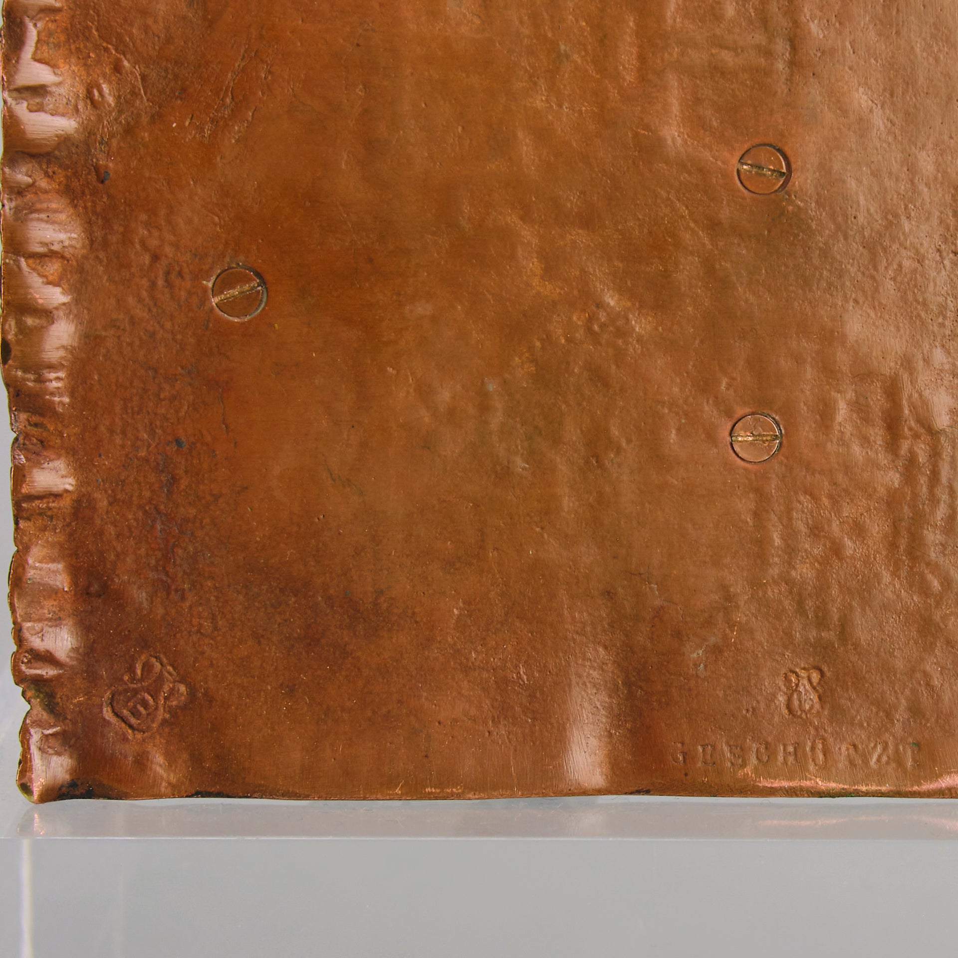 Man Praying bronze by Bergman