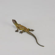 Franz Bergman cold painted bronze lizard