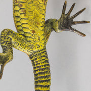 Franz Bergman cold painted bronze lizard