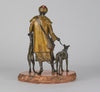 Bergman Man with Dogs - Bergman Bronze - Hickmet Fine Arts