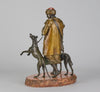 Bergman Man with Dogs - Bergman Bronze - Hickmet Fine Arts