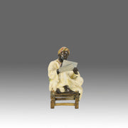 Bergman Scribe - Bergman Bronze - Hickmet Fine Arts