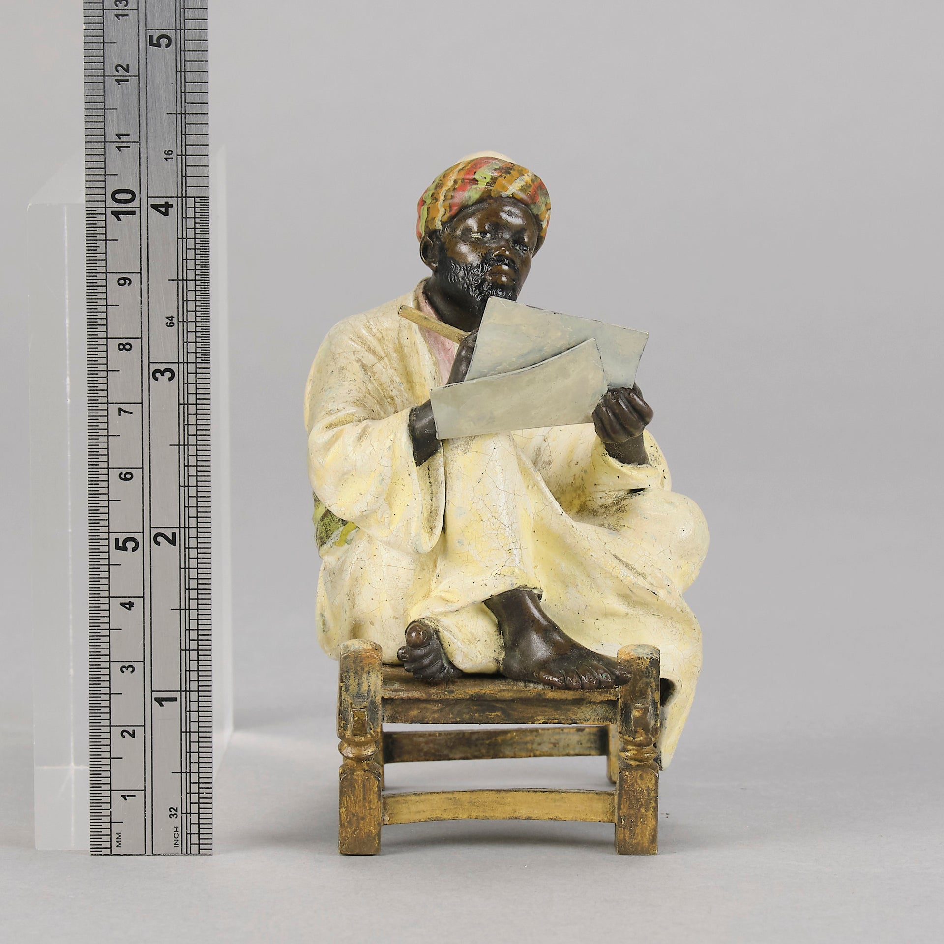 Bergman Scribe - Bergman Bronze - Hickmet Fine Arts