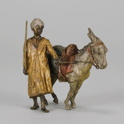 Bergman Man & Donkey - Bergman Bronze - Hickmet Fine Arts