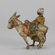 Bergman Man & Donkey - Bergman Bronze - Hickmet Fine Arts