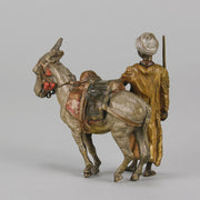 Bergman Man & Donkey - Bergman Bronze - Hickmet Fine Arts