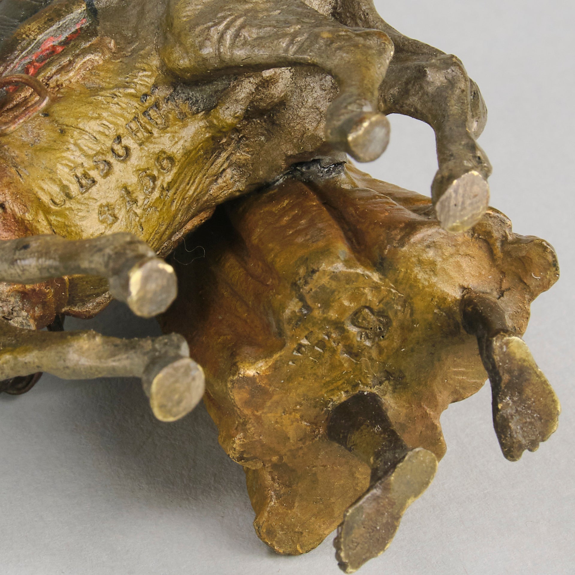 Bergman Man & Donkey - Bergman Bronze - Hickmet Fine Arts