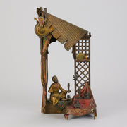 Bergman bronze merchant lamp