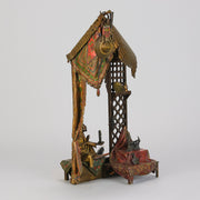 Bergman bronze merchant lamp