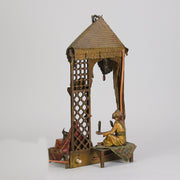 Bergman bronze merchant lamp
