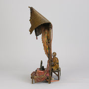 Bergman bronze merchant lamp